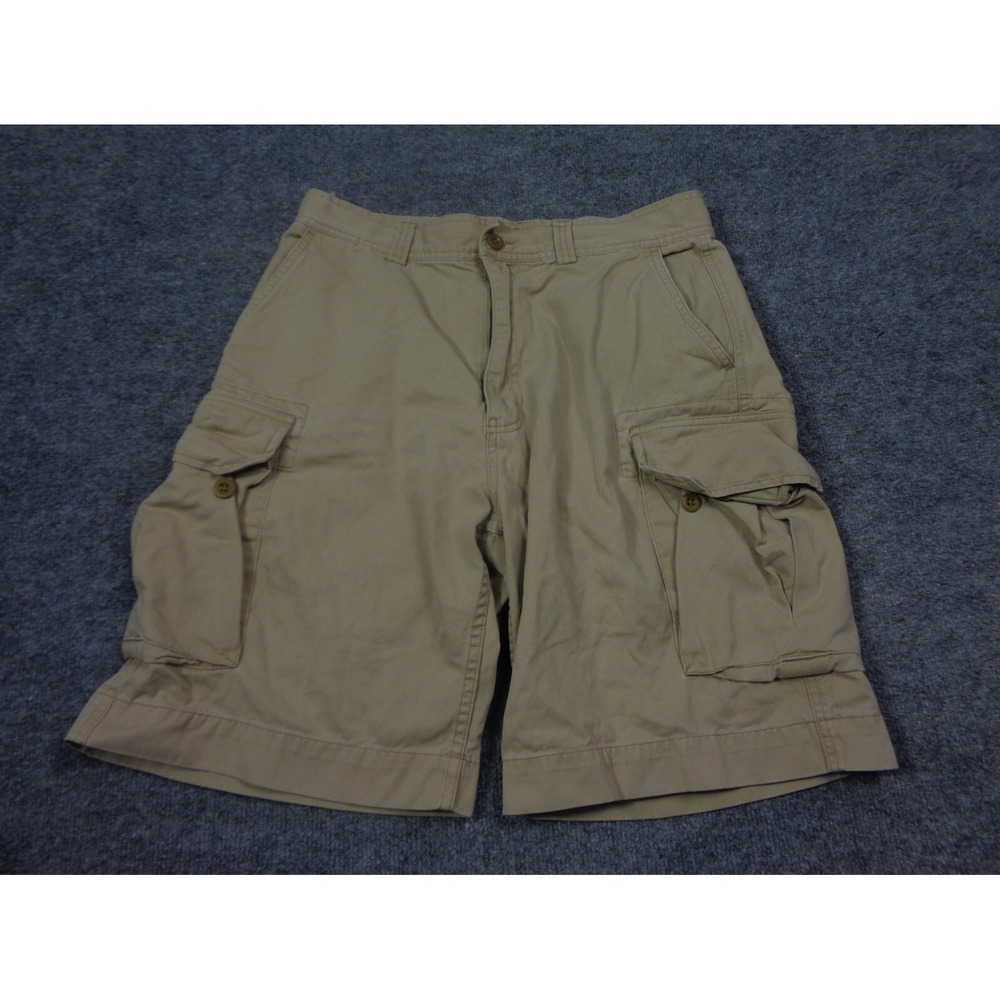 Polo Ralph Lauren Cargo Shorts Mens 33 Beige 67 Chino Pockets Hiking